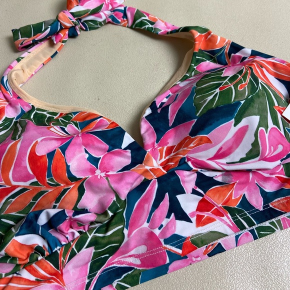 NWT Allure Longline Bikini Halter Top Swimsuits For All, 14 - Picture 4 of 6